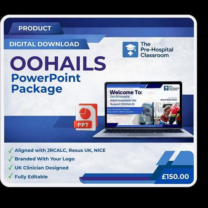 Out Of Hospital Immediate Life Support (OOHAILS) RQF - PowerPoint Package