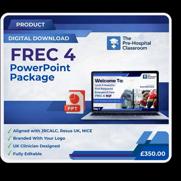First Response Emergency Care Level 4 (FREC 4) – PowerPoint Package