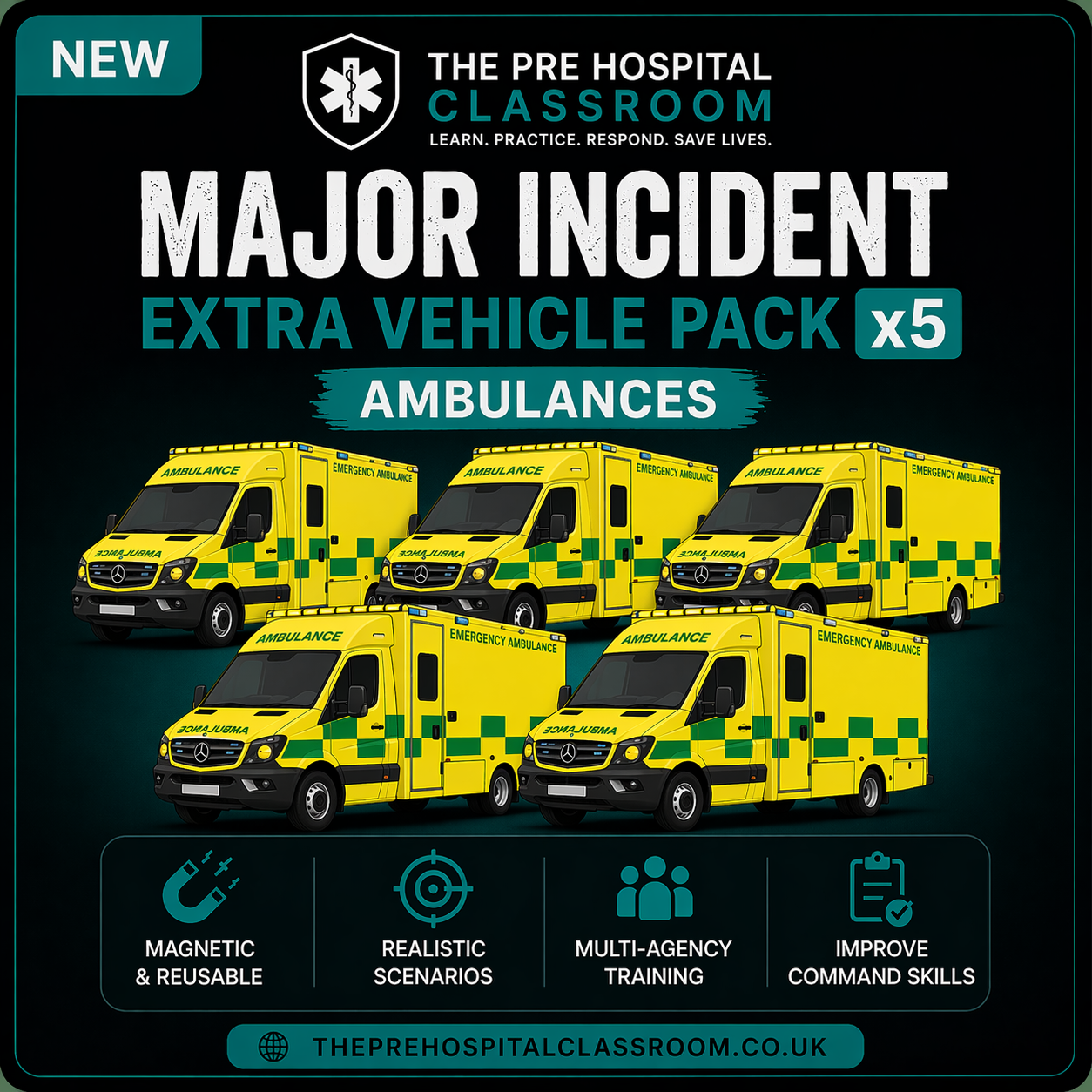 Ambulance Pack x 5