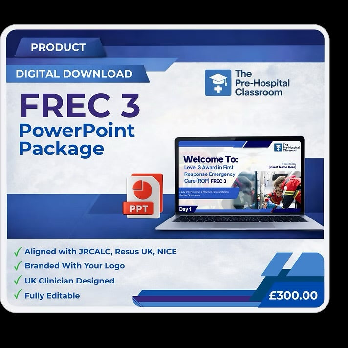 First Response Emergency Care Level 3 (FREC 3) – PowerPoint Package